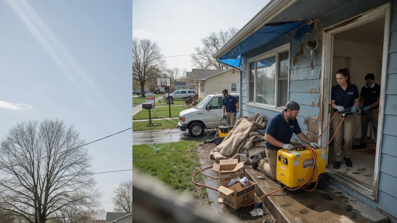 Basement Flood Cleanup in Cottontown, TN near me